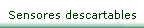 Sensores descartables
