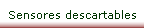 Sensores descartables